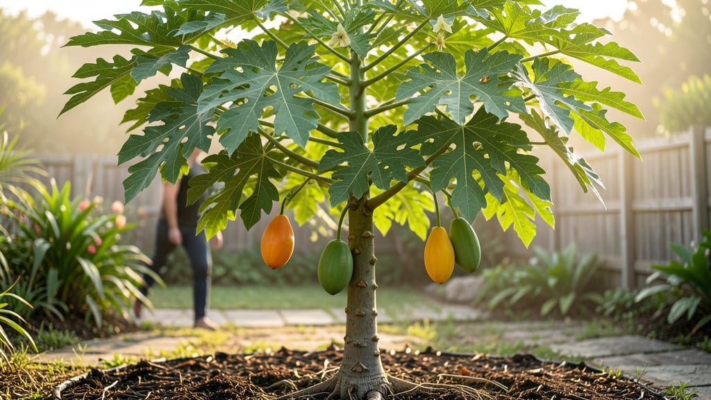 How Tall Does a Papaya Tree Grow: Dwarf to Giant Heights by Variety