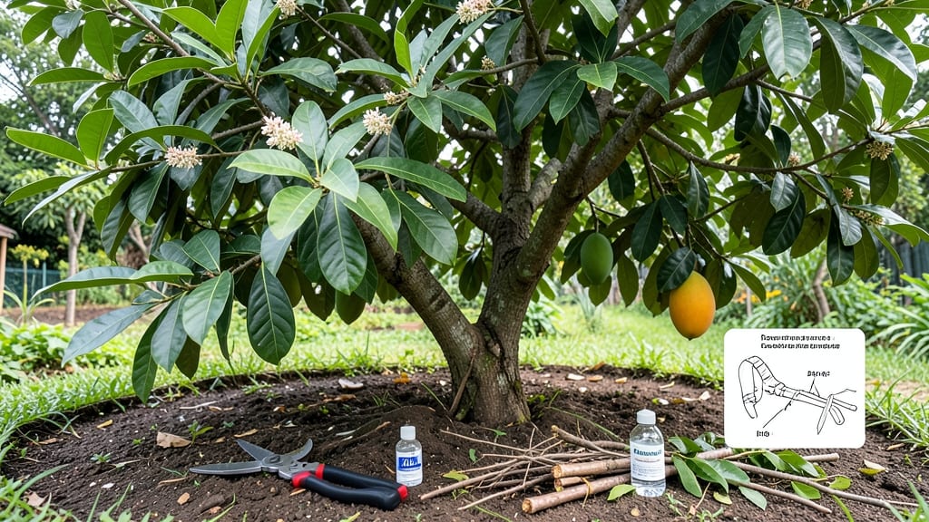 How to Prune a Mango Tree for Fruit: Year-Round Boost With Strategic Cuts