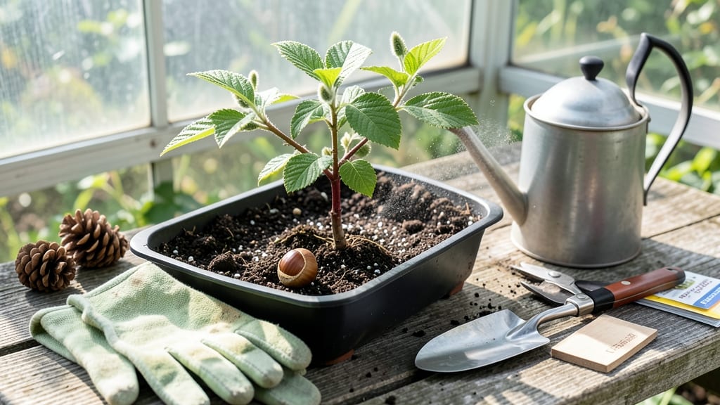 Growing Hazelnut Trees From Nuts: Cold-Stratification Method for Reliable Sprouts