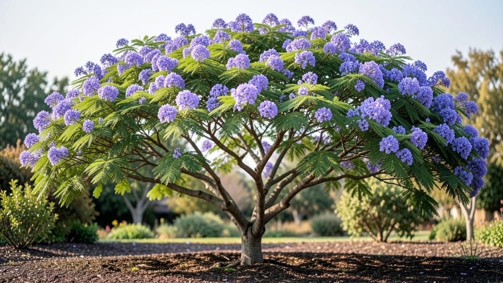 What Does a Jacaranda Tree Look Like: Distinctive Bloom Colors and Foliage Shapes