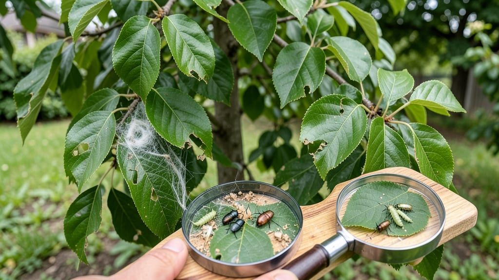 What Is Eating My Cherry Tree Leaves: 5 Common Culprits and Organic Fixes