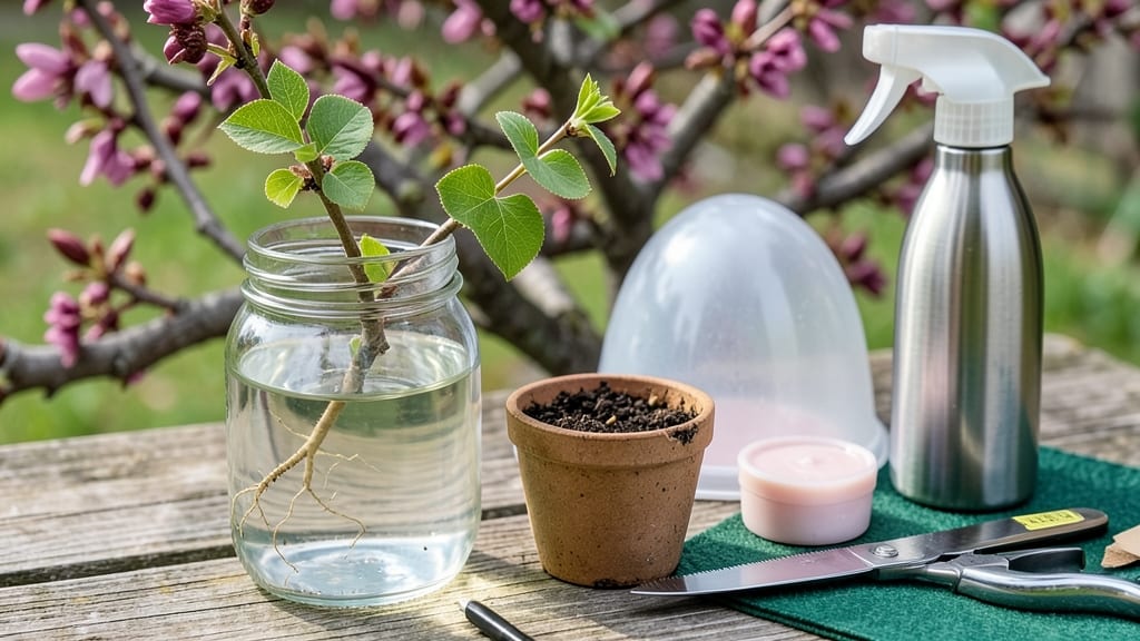 How to Start a Redbud Tree From a Cutting: Layering Trick for Root Growth in 6 Weeks
