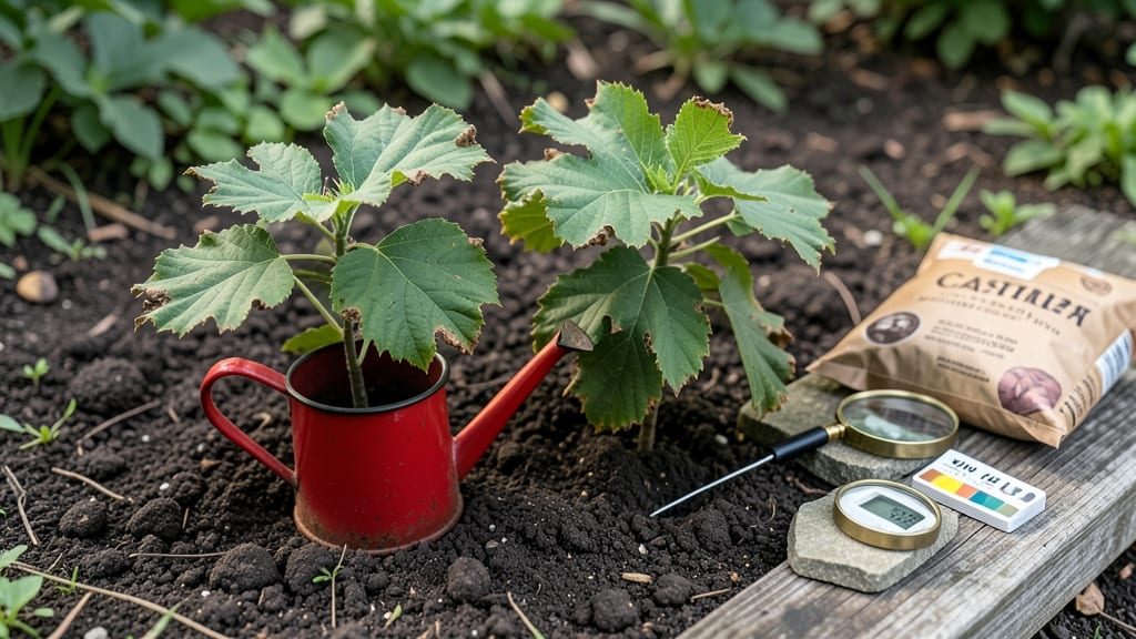 Brown Tips Leaves on Chestnut Tree Seedlings: Fungal Fix With Organic Sprays