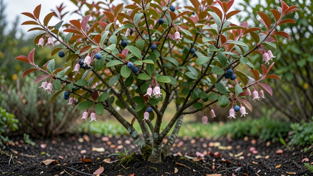 Blueberry Tree Leaves Turning Red: Seasonal Color Magic for Stunning Foliage