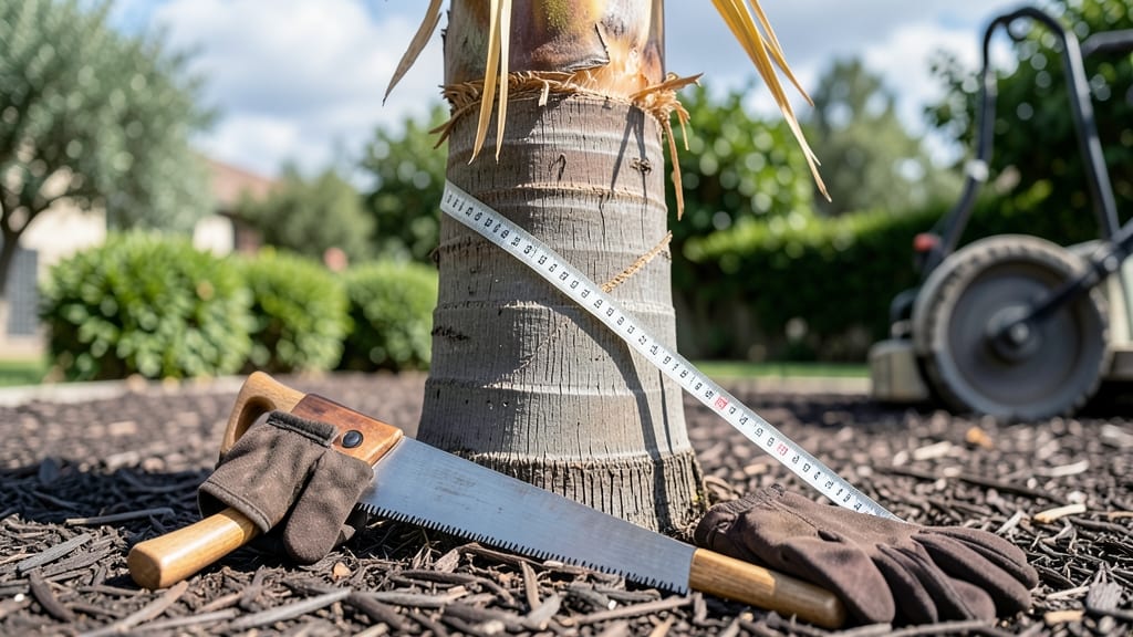 Cut Palm Tree Trunk: Precision Cuts for Safe, Clean Removal