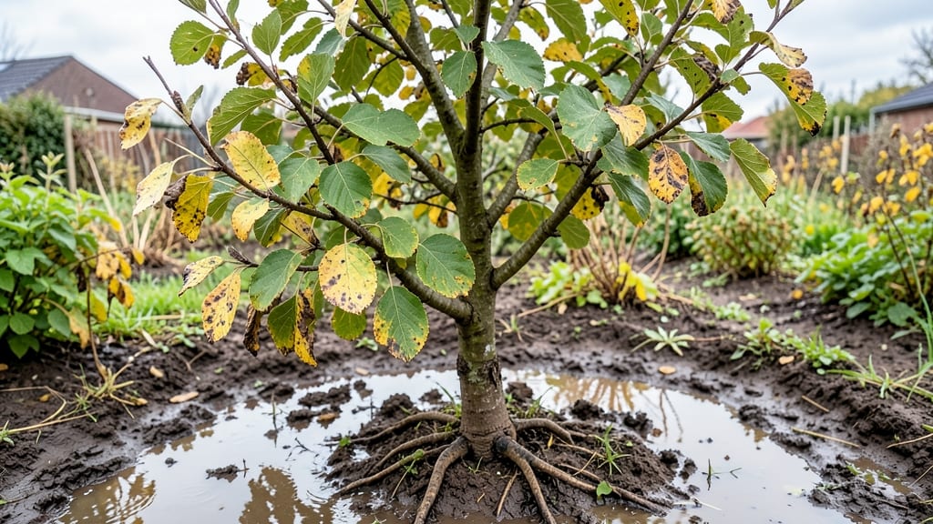 Apple Tree Overwatering: Yellow Leaves and Root Rot Fixes