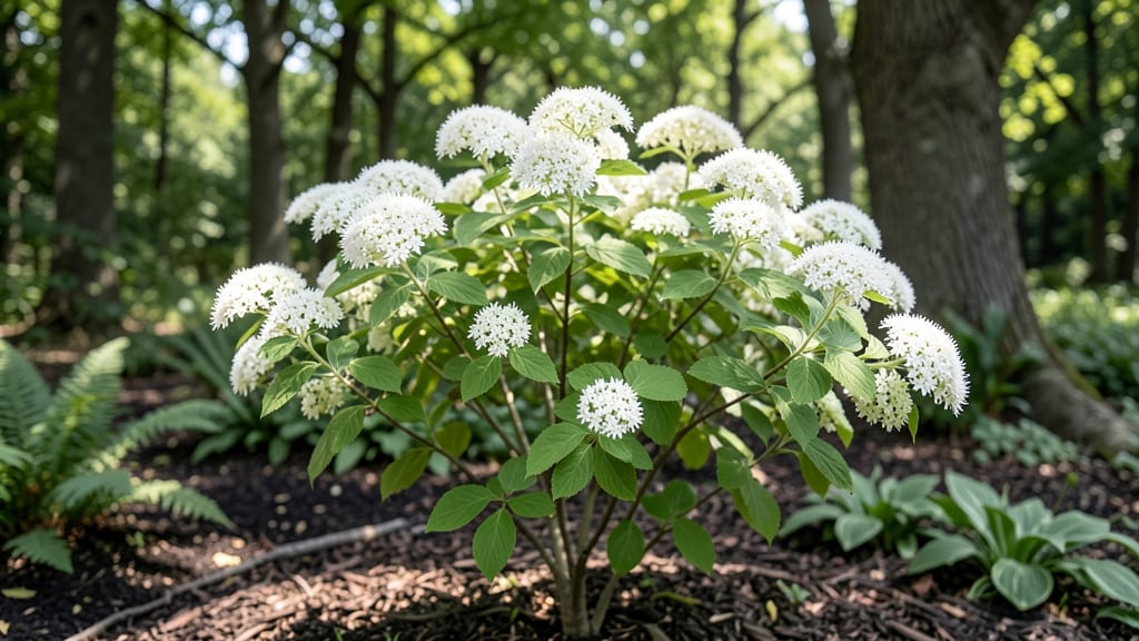 Tree Shrub With Small White Fragrant Flowers: Pollinator Magnet for Year-Round Garden Beauty